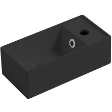 Раковина Simas Agile 40 R AG20 nero mattx1 Черная матовая