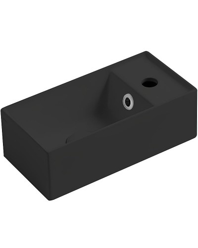 Раковина Simas Agile 40 R AG20 nero mattx1 Черная матовая