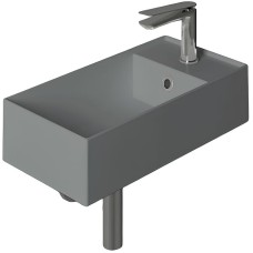 Раковина Simas Agile 50 R AG50 cemento mattx1 Серая матовая