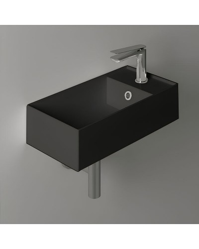 Раковина Simas Agile 50 R AG50 nero mattx1 Черная матовая