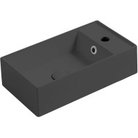 Раковина Simas Agile 50 R AG50 antracite mattx1 Антрацит матовая