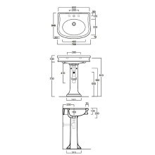 Раковина Simas Lante 70 LA10bix1 Белая