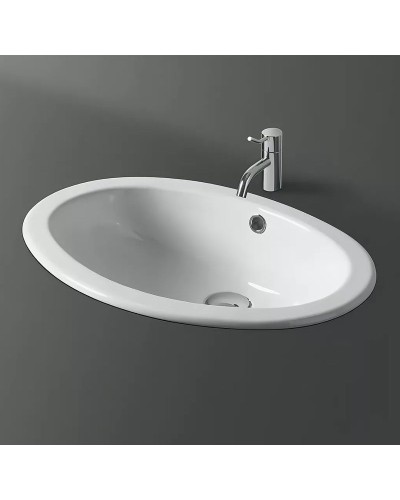 Раковина Simas Top E Lavabi D Arredo 55 S50P bi Белая