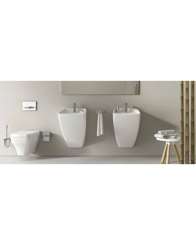 Раковина Bocchi Firenze 60 1082-001-0126 Белая глянцевая