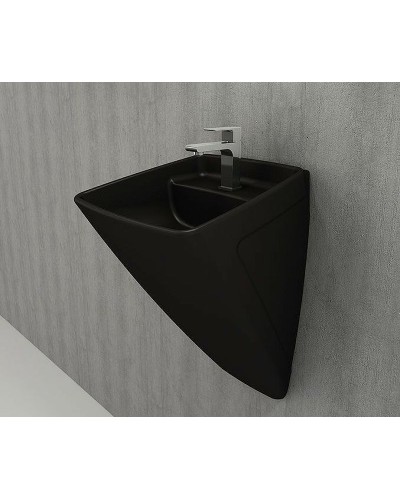 Раковина Bocchi Firenze 47 1082-004-0126 Черная матовая