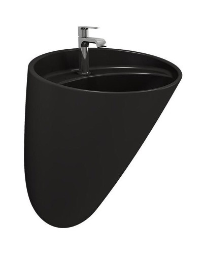 Раковина Bocchi Venezia 53 1083-004-0126 Черная матовая