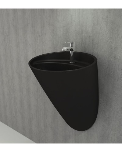 Раковина Bocchi Venezia 53 1083-004-0126 Черная матовая