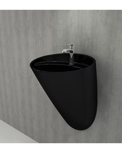 Раковина Bocchi Venezia 53 1083-005-0126 Черная глянцевая