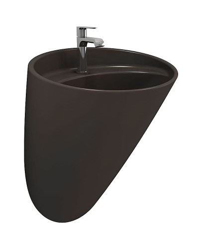 Раковина Bocchi Venezia 53 1083-025-0126 Кофейная матовая