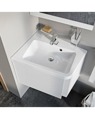 Раковина Ravak 10° 55 L XJIL1155000 угловая Белая