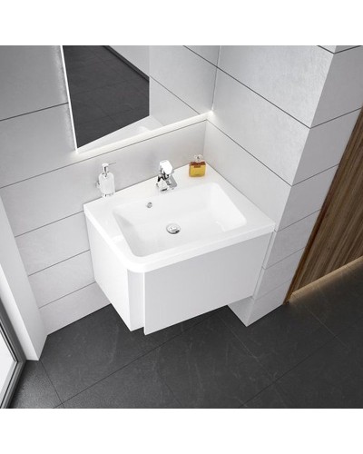 Раковина Ravak 10° 55 R XJIP1155000 угловая Белая