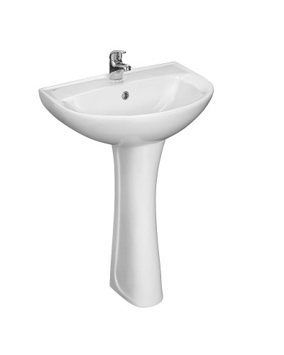 Раковина Santeri Виктория 55 1.3111.6.S00.11B.0 Белая