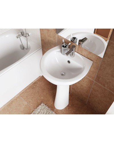 Раковина Santeri Соната 55 1.3111.2.S00.11B.0 Белая