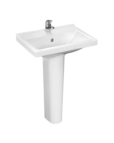 Раковина Santeri Визит 55 1.3115.3.S00.11B.0 Белая