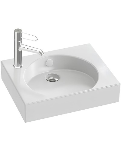 Раковина Jacob Delafon Odeon Rive Gauche 45 EGN112-00 Белая