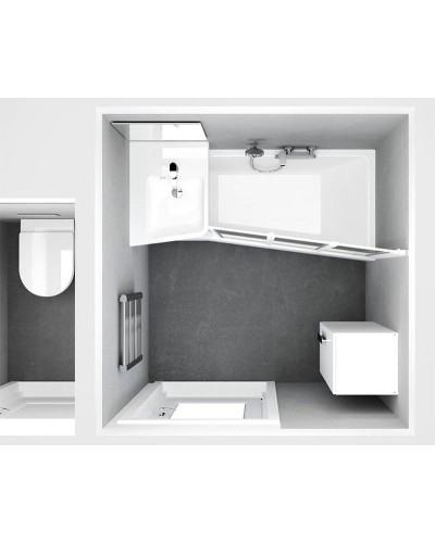 Раковина Ravak Be Happy II 50 L XJAL1100001 Белая