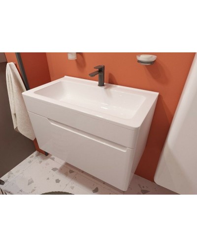 Раковина Эстет Каре Люкс 80 ФР-00005713 Белая