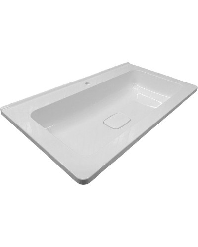 Раковина Эстет Каре Люкс 80 ФР-00005713 Белая