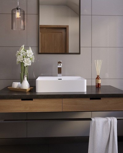 Раковина Koller Pool Kvadro 60 KR-0600M-WB Белая