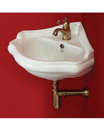 Раковина Migliore Bella 57 20608 угловая Белая