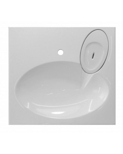 Раковина Эстет Lea 60 ФР-00003451 на стиральную машину Белая