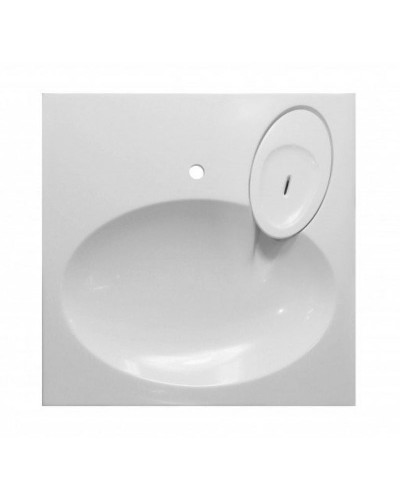 Раковина Эстет Lea 60 ФР-00001624 на стиральную машину Белая