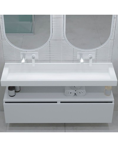 Раковина Boheme Armadi Art Flat 140 859-140 Белая