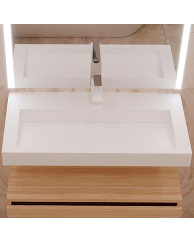 Раковина Boheme Armadi Art Flat 80 859-080 Белая