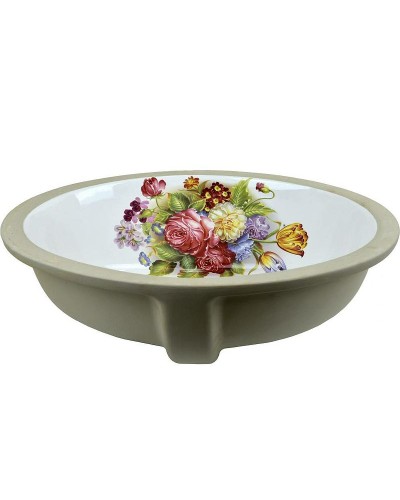 Раковина Bronze de Luxe 50 1707 Белая