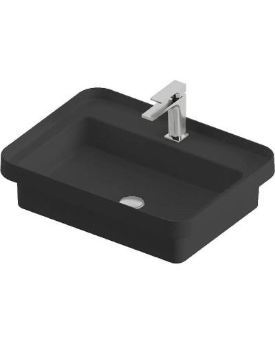 Раковина Artceram Fuori 60 TFL034 17 00 Черная матовая