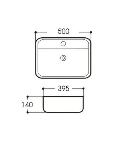 Раковина Aquatek Вега 50 AQ5506-00 Белая
