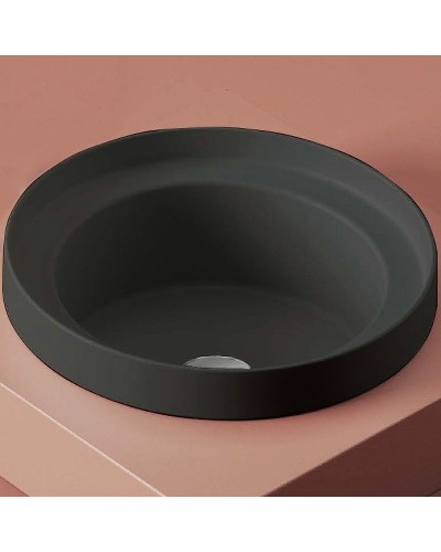 Раковина Artceram Fuori 40 TFL032 17 00 Черная матовая