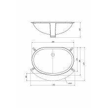 Раковина Migliore 58 29899 Белая