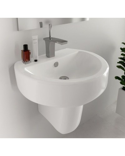 Раковина Sanita Luxe Best 55 BSTSLWB01 Белая