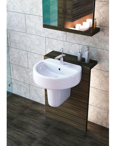 Раковина Sanita Luxe Best 55 BSTSLWB01 Белая