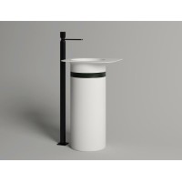 Раковина напольная 54x44,7 см Salini S-Stone Ninfea 01 130221M