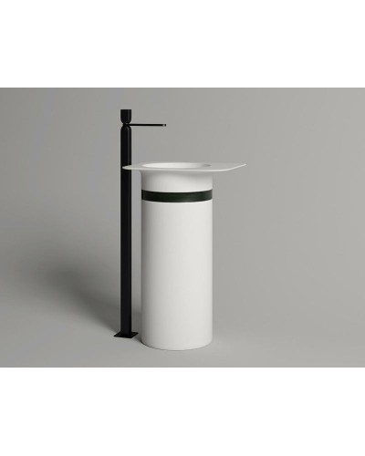 Раковина напольная 54x44,7 см Salini S-Stone Ninfea 01 130221M