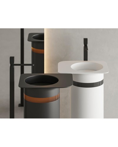 Раковина напольная 54x44,7 см Salini S-Stone Ninfea 01 130221M