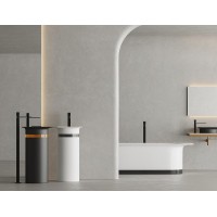 Раковина напольная 54x44,7 см Salini S-Stone Ninfea 01 130221M