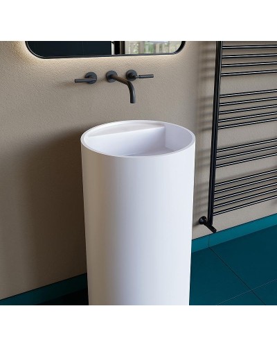 Раковина напольная 45x45 см Salini S-Stone Armonia Top 01 130124M