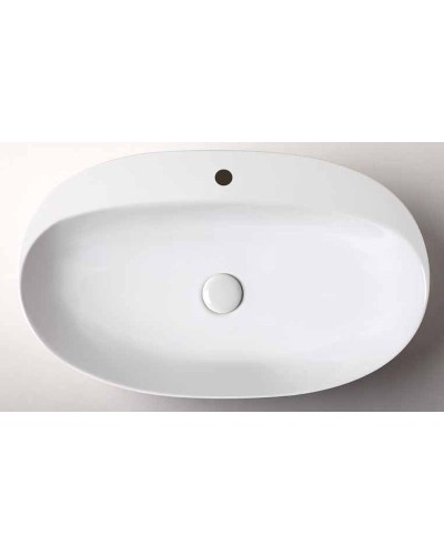 Раковина Azzurra Elegance Circle 60 ELLA060420CMBI/(ECI60M bi)x1 Белая