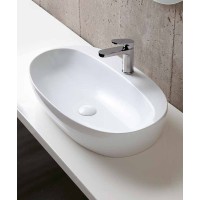 Раковина Azzurra Elegance Circle 60 ELLA060420CMBI/(ECI60M bi)x1 Белая