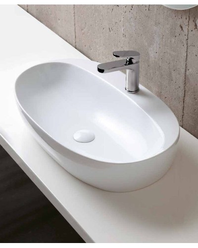 Раковина Azzurra Elegance Circle 60 ELLA060420CMBI/(ECI60M bi)x1 Белая