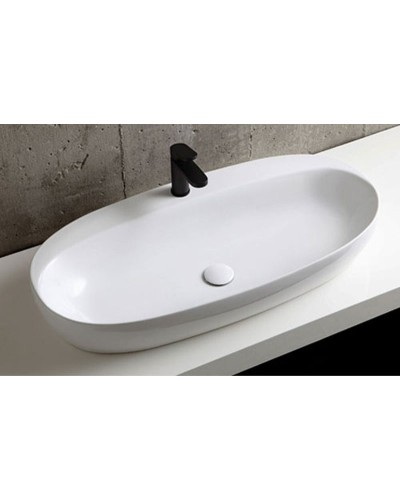 Раковина Azzurra Elegance Circle 90 ELLA090440CMBI/(ECI90M bi)x1 Белая