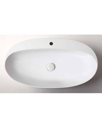 Раковина Azzurra Elegance Circle 70 ELLA070420CMBI/(ECI70M bi)x1 Белая