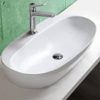 Раковина Azzurra Elegance Circle 70 ELLA070420CMBI/(ECI70M bi)x1 Белая