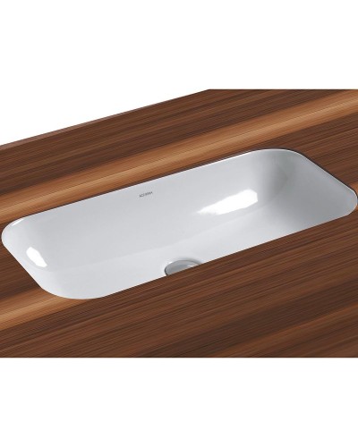 Раковина Azzurra Glaze 69 GLLT06938000BI (GLZ 69x38/SP bi) Белая