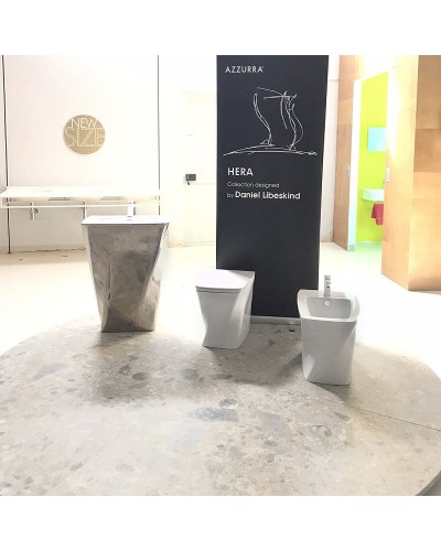 Раковина Azzurra Hera 63 HELF06343T0MBIx1 Белая