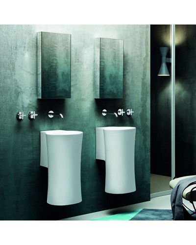 Раковина Azzurra Nativo 35 LALS035370N0BI/(NAT200/0bi)x0 Белая