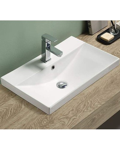 Раковина Velvex 70 9696-70 Белая